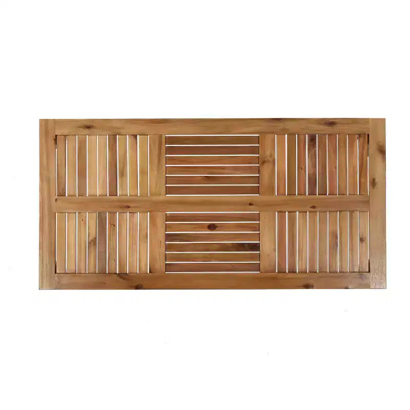 Christopher Knight Home Hampton Salon de jardin 10 places en bois d'acacia et osier avec canapé et causeuse