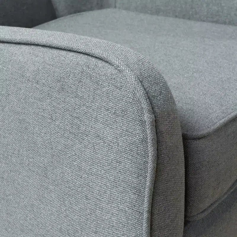 Christopher Knight Home Calix, fauteuil d'appoint rembourré capitonné, style moderne du milieu du siècle
