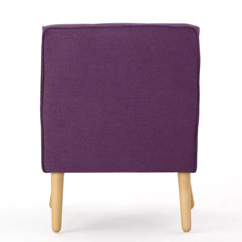 Christopher Knight Home Calix, fauteuil d'appoint rembourré capitonné, style moderne du milieu du siècle