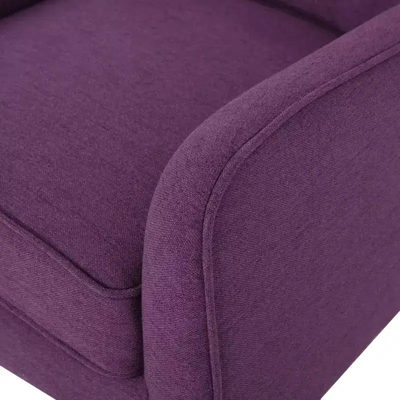 Christopher Knight Home Calix, fauteuil d'appoint rembourré capitonné, style moderne du milieu du siècle