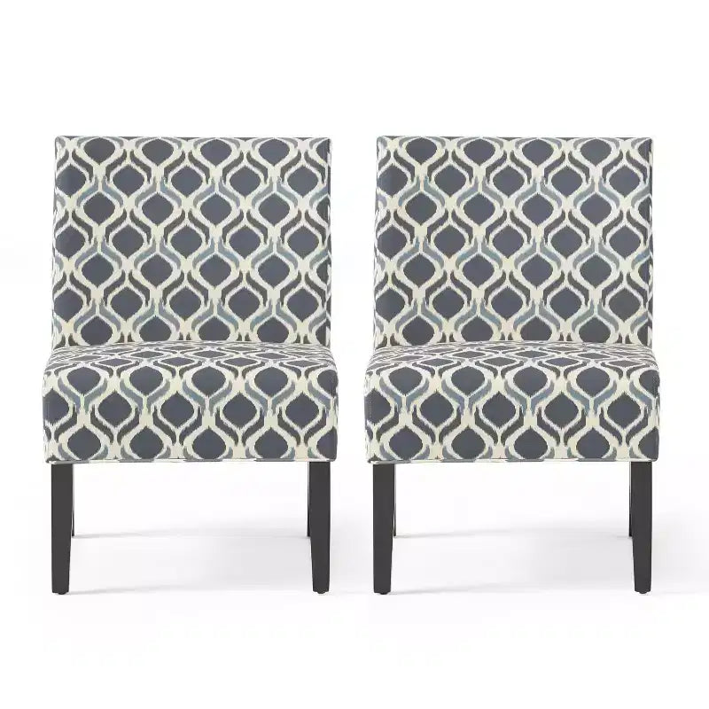 Christopher Knight Home Kassi Chaises d'Appoint Rembourrées Contemporaines (Lot de 2)