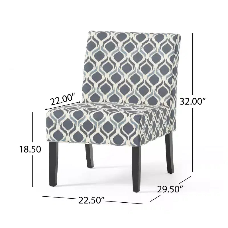 Christopher Knight Home Kassi Chaises d'Appoint Rembourrées Contemporaines (Lot de 2)