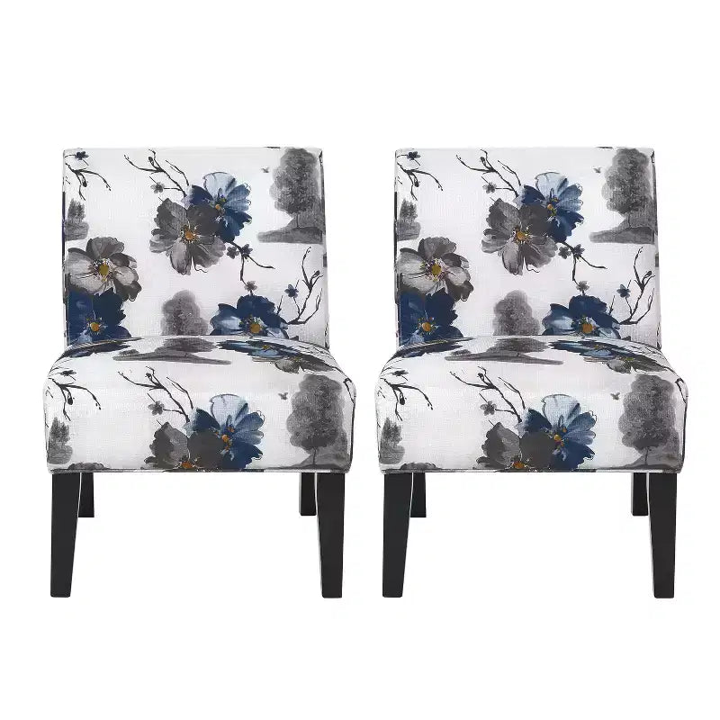 Christopher Knight Home Kassi Chaises d'Appoint Rembourrées Contemporaines (Lot de 2)