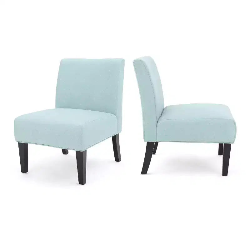 Christopher Knight Home Kassi Chaises d'Appoint Rembourrées Contemporaines (Lot de 2)