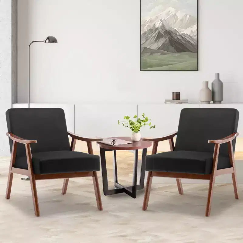 Vatros Fauteuil d'appoint du milieu du siècle pour salon
