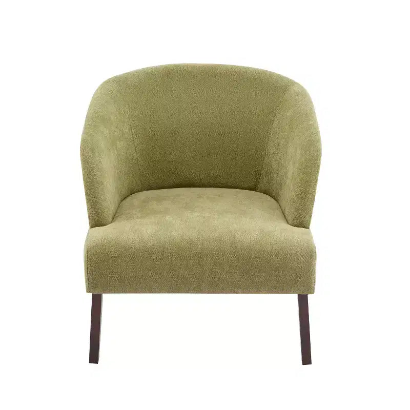 Christopher Knight Home Carla, fauteuil d'appoint rembourré de style moderne du milieu du siècle avec dossier incurvé (lot de 2)