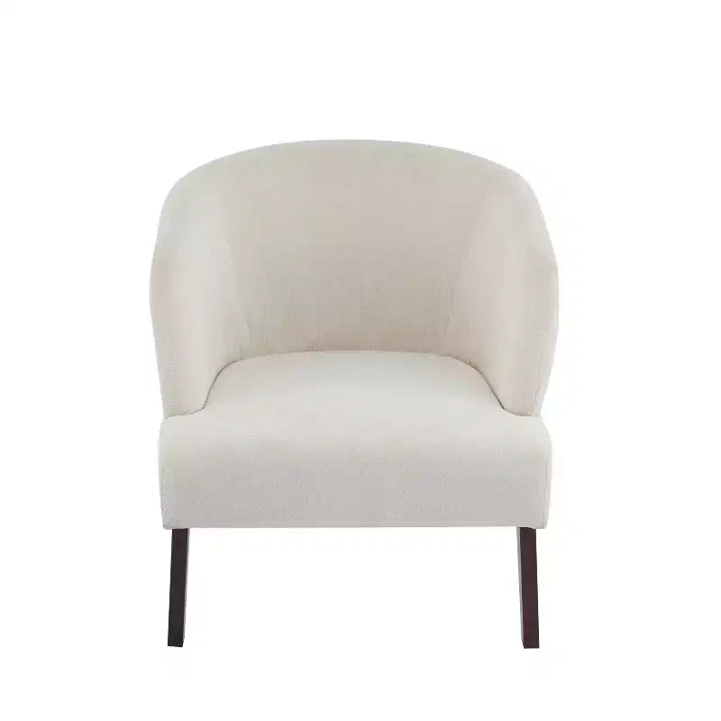 Christopher Knight Home Carla, fauteuil d'appoint rembourré de style moderne du milieu du siècle avec dossier incurvé (lot de 2)