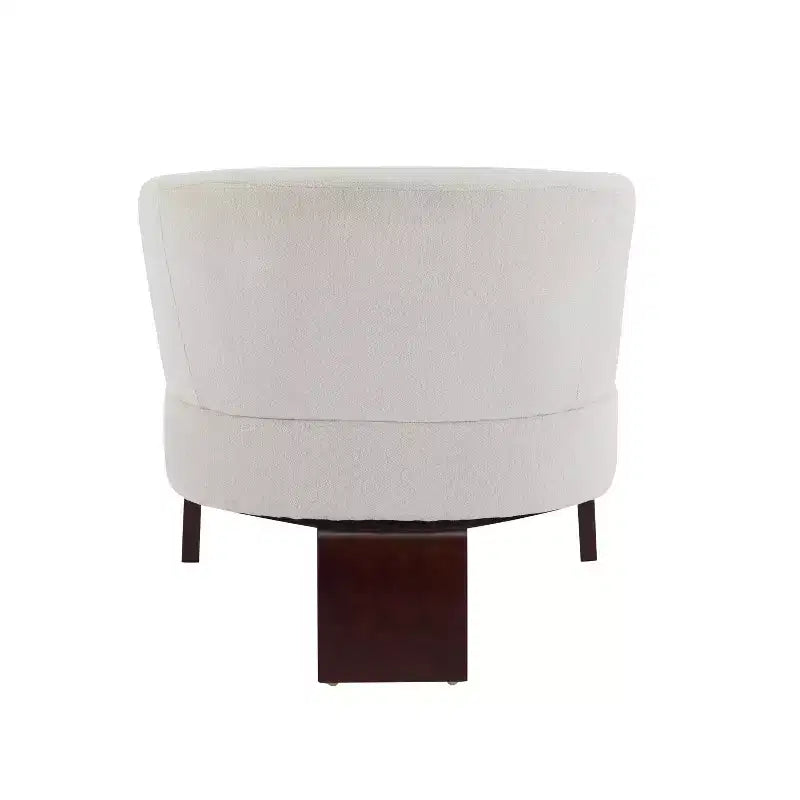 Christopher Knight Home Carla, fauteuil d'appoint rembourré de style moderne du milieu du siècle avec dossier incurvé (lot de 2)