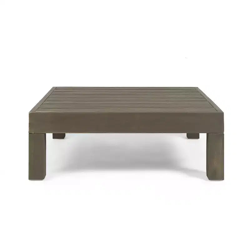 GDFStudio Keith - Ensemble de canapés de jardin modulables 5 places en bois d'acacia avec coussins résistants à l'eau