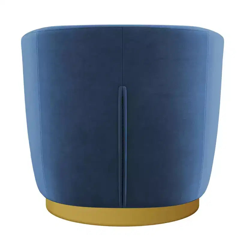 Likepay Velvet Swivel Accent Chair Barrel Chair, 360 Swivel Chair, Makeup Vanity Stool Modern Accent Chair for Living room Bedroom