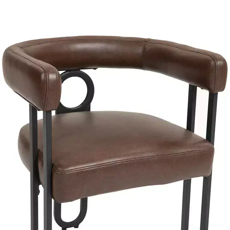 Okak Chaise d'appoint moderne, Fauteuil d'appoint contemporain en tissu chenille rembourré, Fauteuil de cuisine pour salon, lot de 1