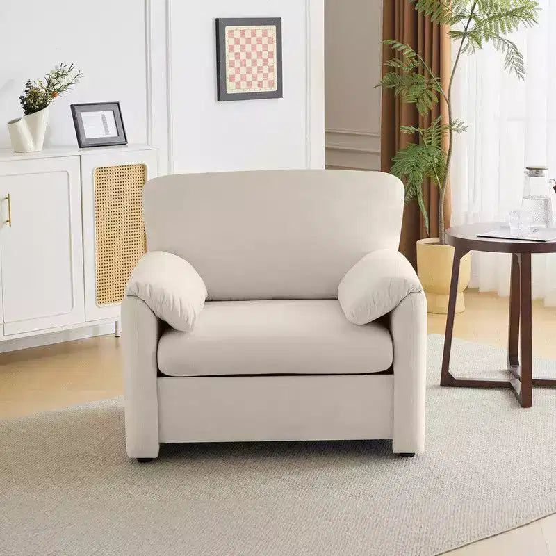 Fauteuil individuel Karl Home Accent pour le salon