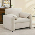 GDFStudio Caroline Modern 39 Chenille Upholstered Accent Chair
