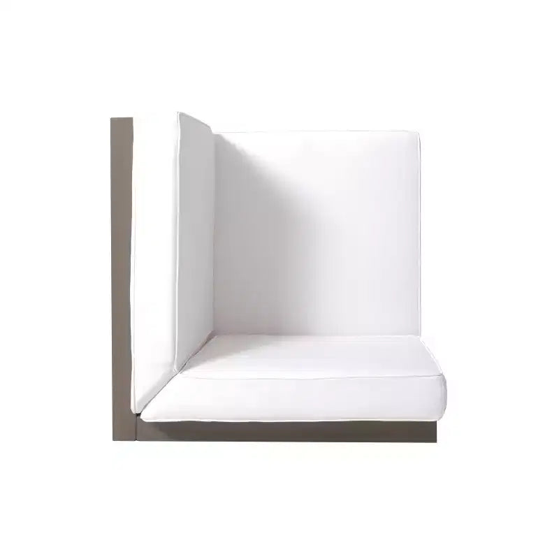 Christopher Knight Home Brava Canapé d'angle d'extérieur 5 places en bois d'acacia avec coussins