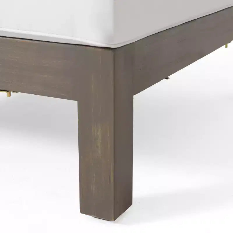 Christopher Knight Home Brava Canapé d'angle d'extérieur 5 places en bois d'acacia avec coussins