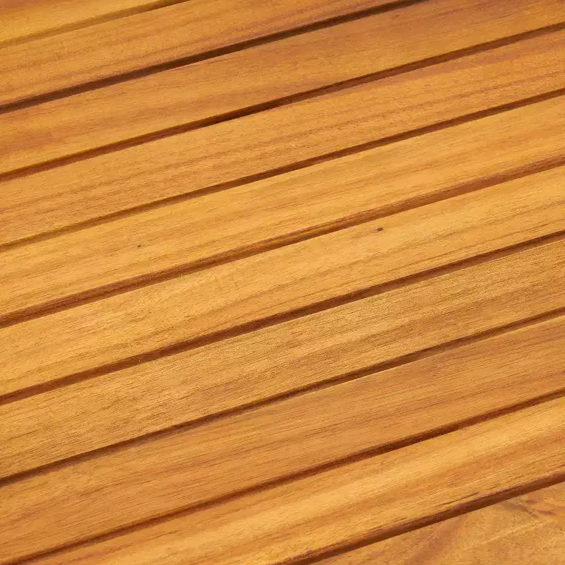 GDFStudio Bernice Ensemble de canapé sectionnel d'extérieur 7 pièces en bois d'acacia avec causeuse et table basse