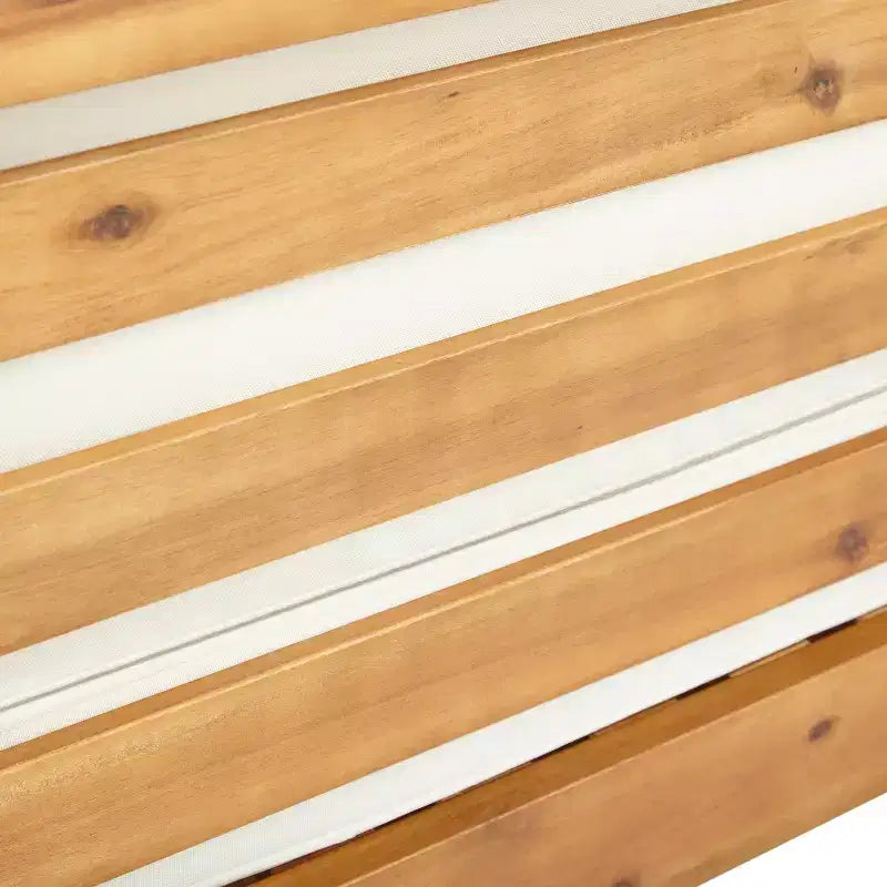 Christopher Knight Home Oana – Salon de jardin sectionnel 6 places en bois d'acacia avec coussins