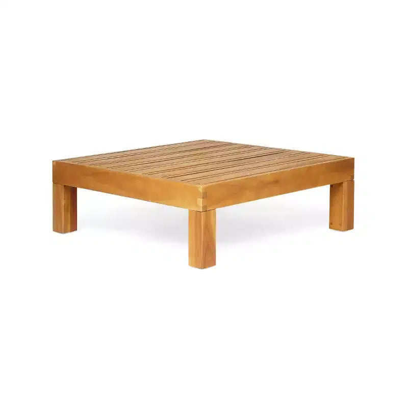 Christopher Knight Home Oana Ensemble canapé et fauteuils de jardin 8 places en bois d'acacia avec coussins