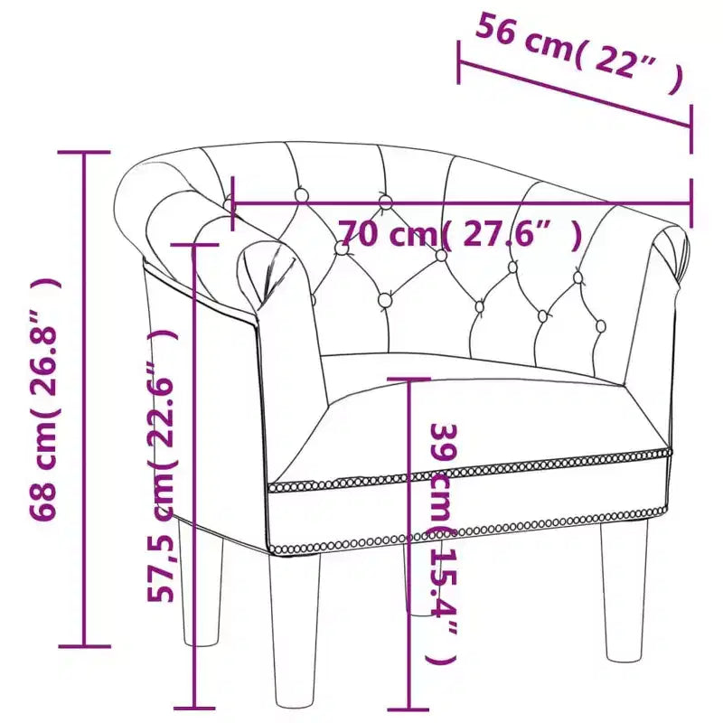 vidaXL Fauteuil club élégant - Simple, simili cuir argenté, mousse, pin et contreplaqué pour salon ou bureau