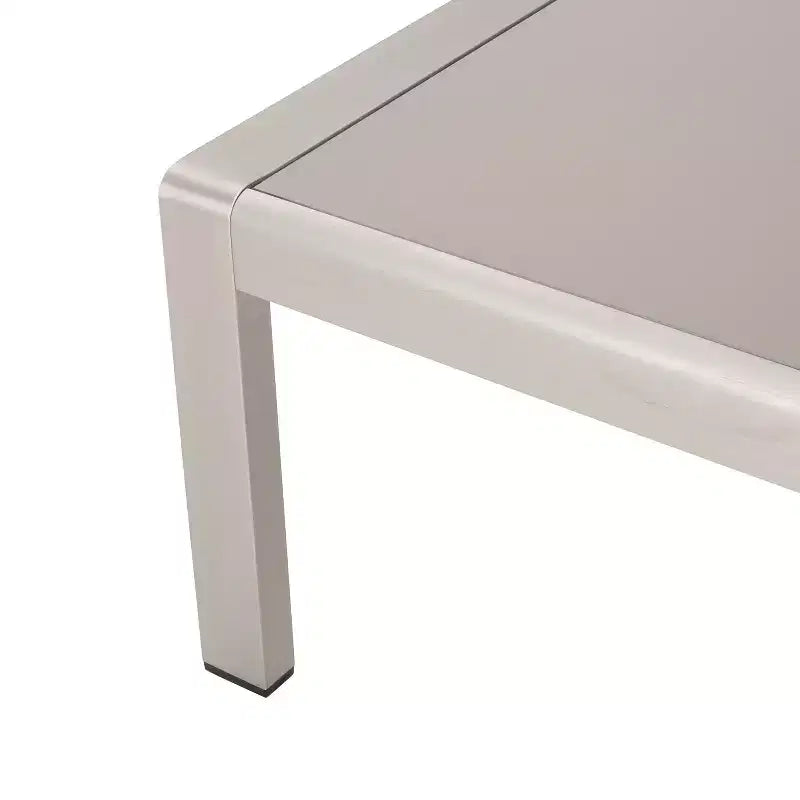 GDFStudio Wendy Salon de jardin 4 places en aluminium avec coussins