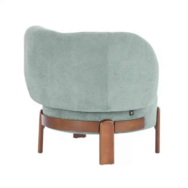 Christopher Knight Home Zoe, chaise sans accoudoirs rembourrée de style moderne du milieu du siècle, dossier à oreilles