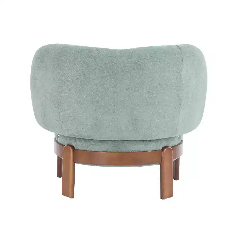 Christopher Knight Home Zoe, chaise sans accoudoirs rembourrée de style moderne du milieu du siècle, dossier à oreilles