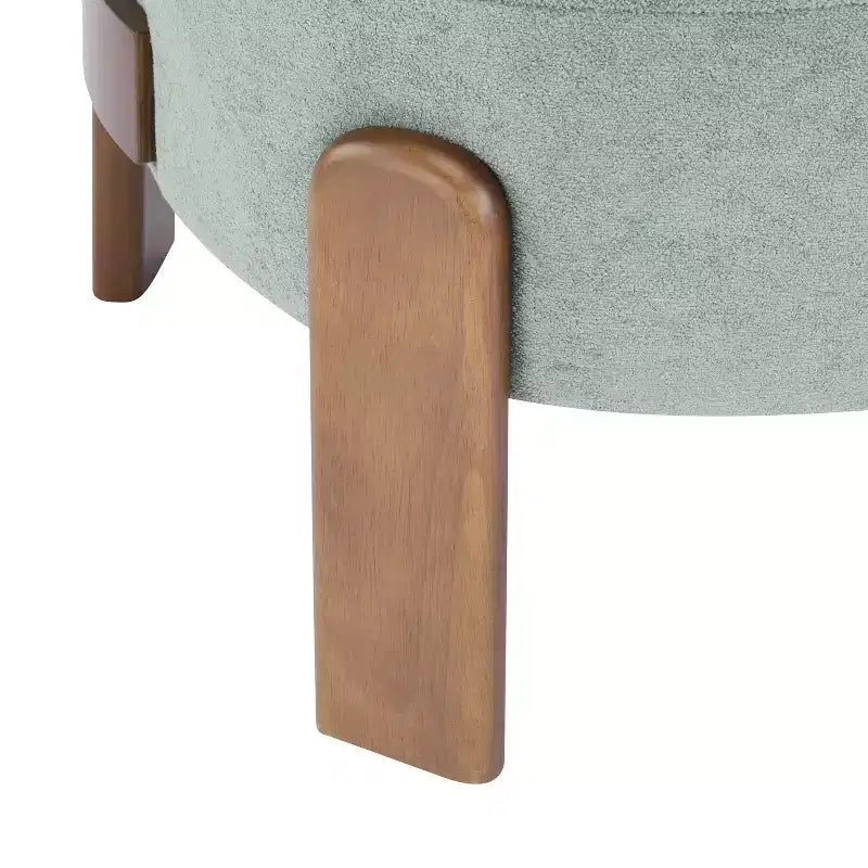Christopher Knight Home Zoe, chaise sans accoudoirs rembourrée de style moderne du milieu du siècle, dossier à oreilles