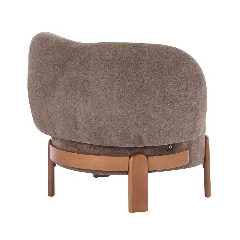 Christopher Knight Home Zoe, chaise sans accoudoirs rembourrée de style moderne du milieu du siècle, dossier à oreilles