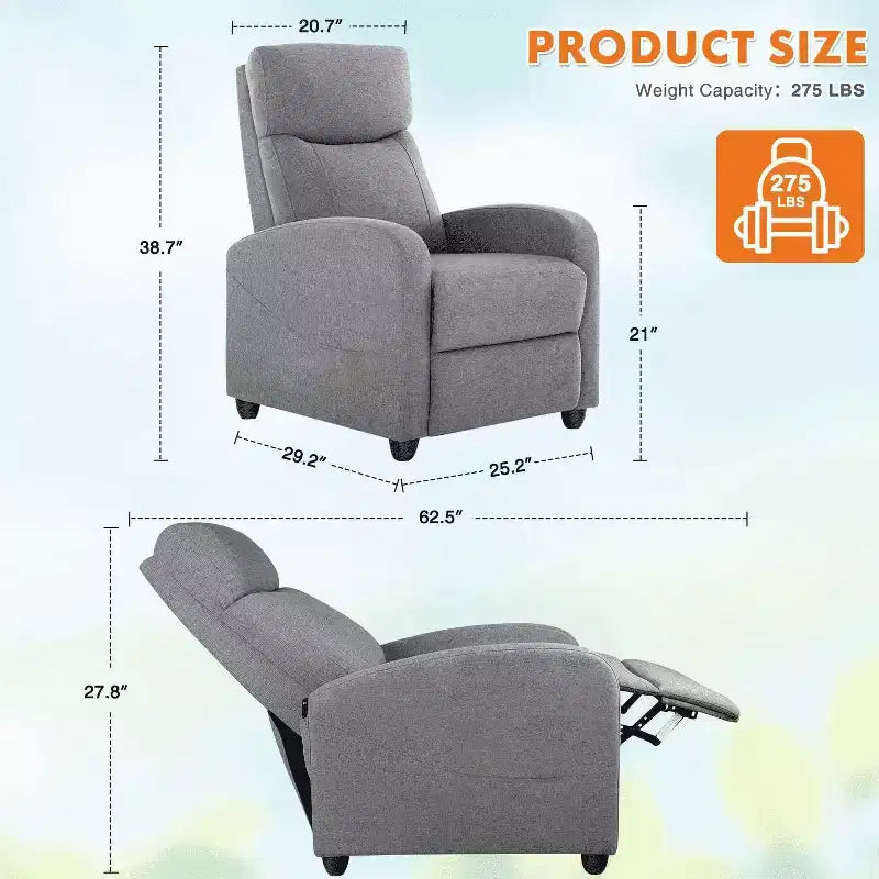 Fauteuil d'appoint MAYEERTY - Fauteuil pivotant à 360° en chenille avec coussin lombaire