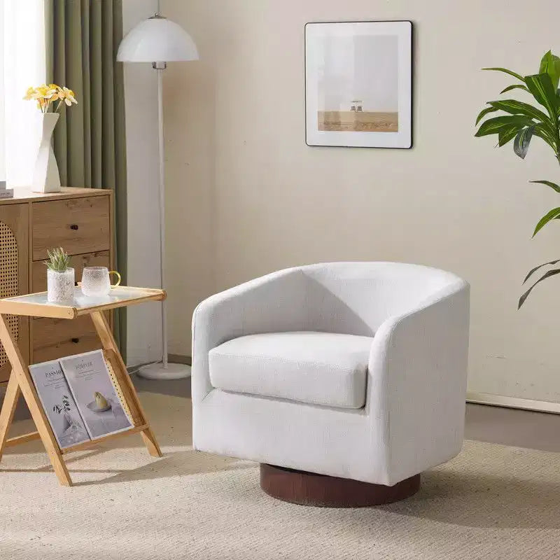 Karl Home Living Room Swivel Barrel Accent Chair