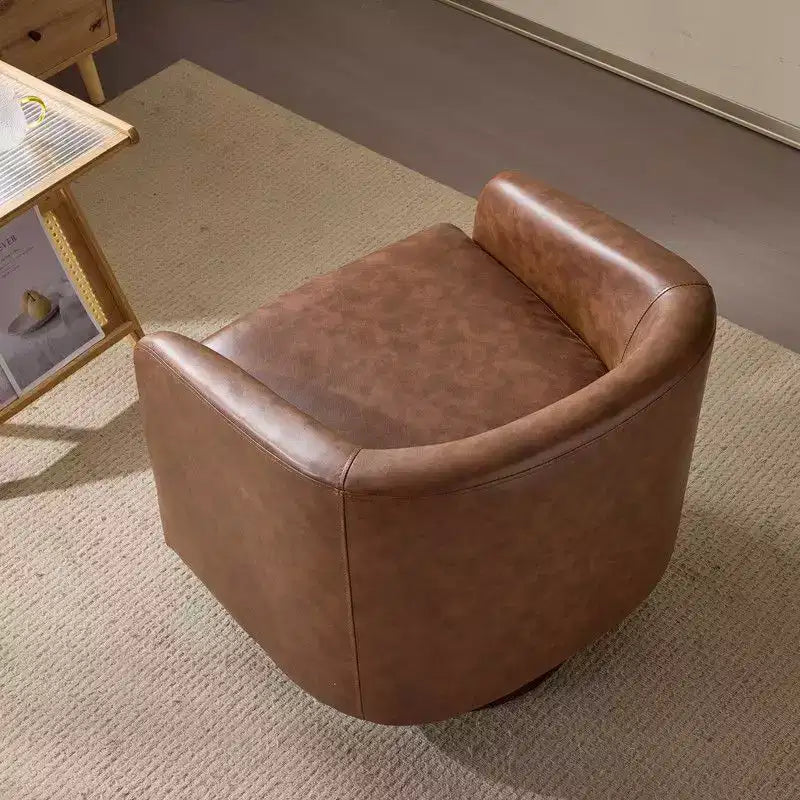 Karl Home Living Room Swivel Barrel Accent Chair