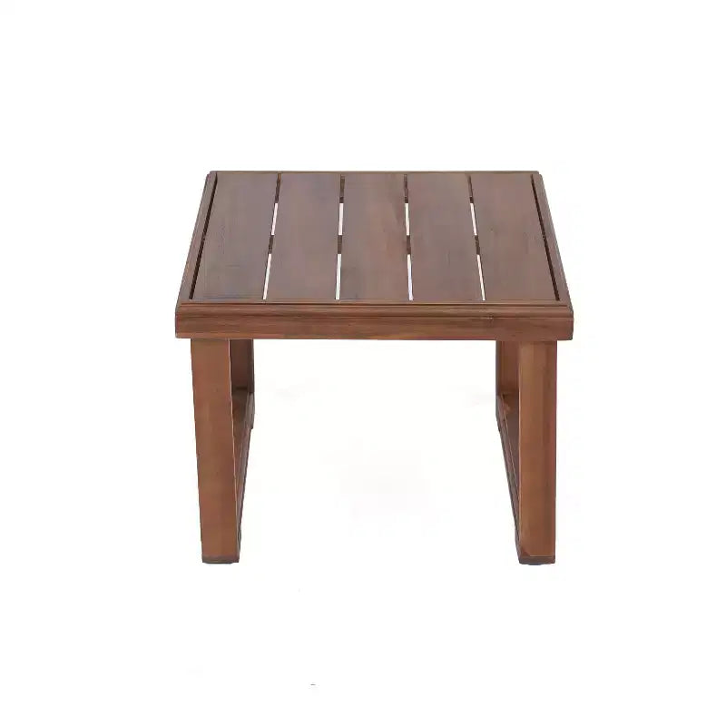 Christopher Knight Home Errol Ensemble de conversation 3 pièces contemporain d'extérieur en bois d'acacia avec coussins