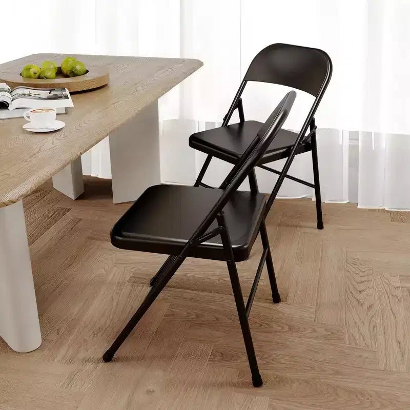 Lot de 4 chaises pliantes – Chaises de camping robustes avec capacité de 159 kg, siège rembourré et support dorsal pour utilisation intérieure/extérieure