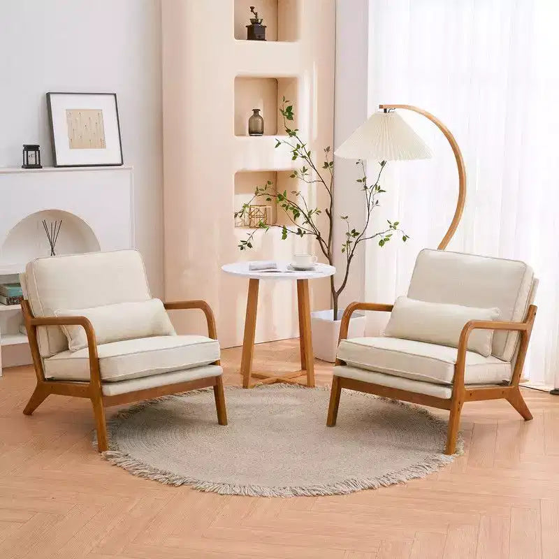 Karl Home Solid Wood Armchair