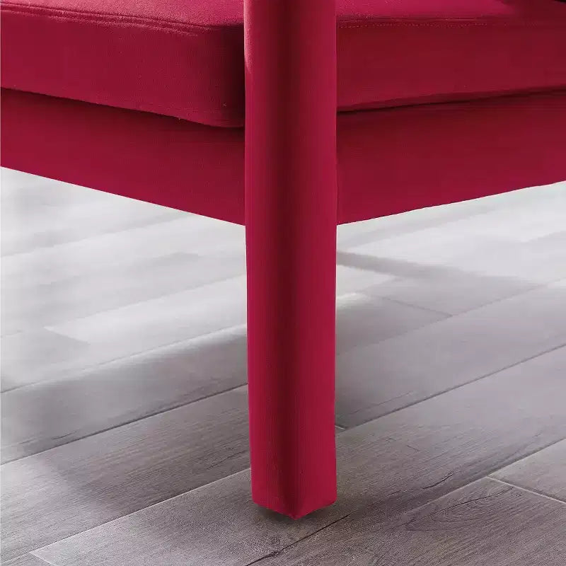Fauteuil d'appoint en velours Art Leon, fauteuil moderne pour salon, canapé simple élégant et rembourré