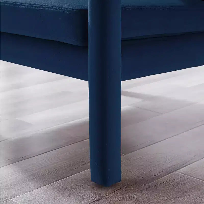 Fauteuil d'appoint en velours Art Leon, fauteuil moderne pour salon, canapé simple élégant et rembourré