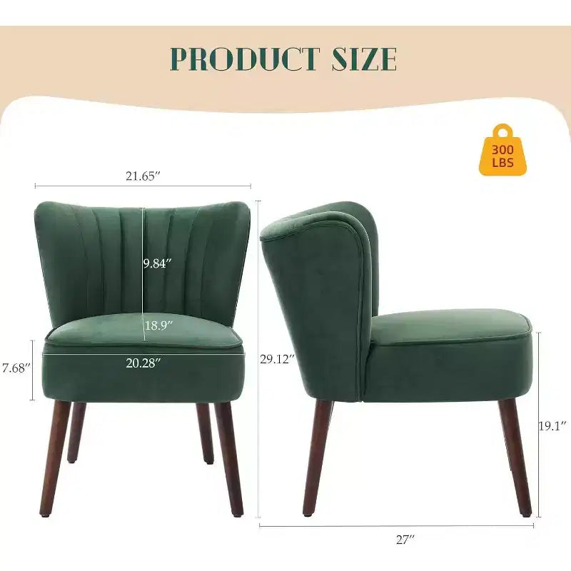 Fauteuil d'appoint Acekool Mid-Century