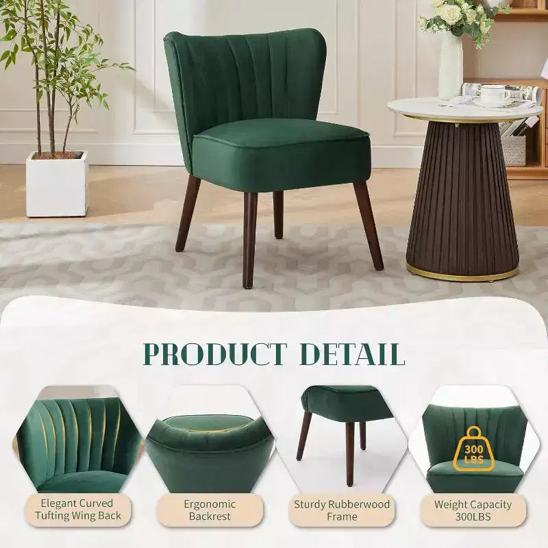 Fauteuil d'appoint Acekool Mid-Century