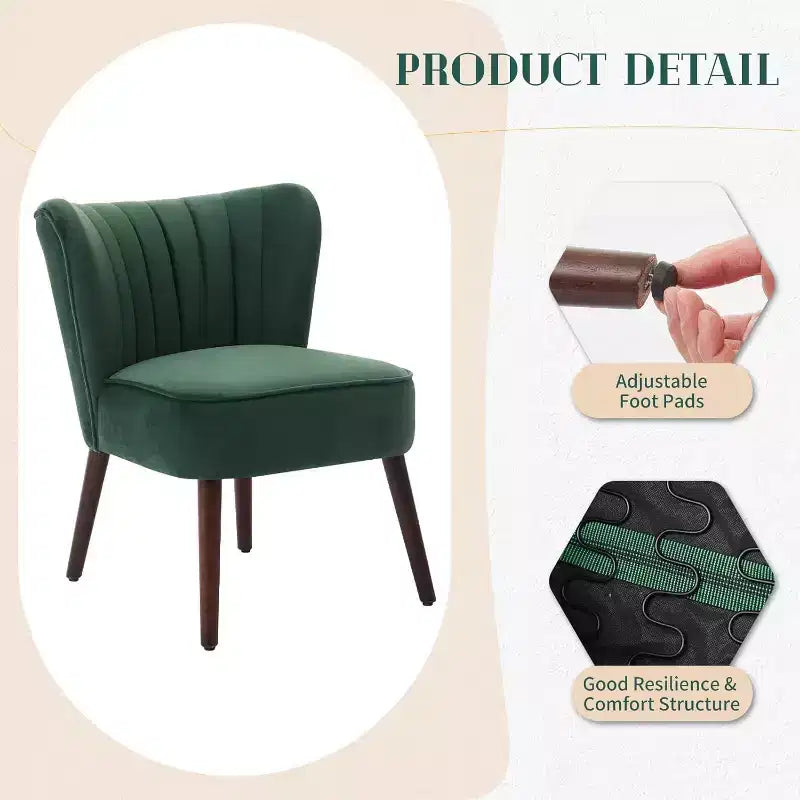 Fauteuil d'appoint Acekool Mid-Century