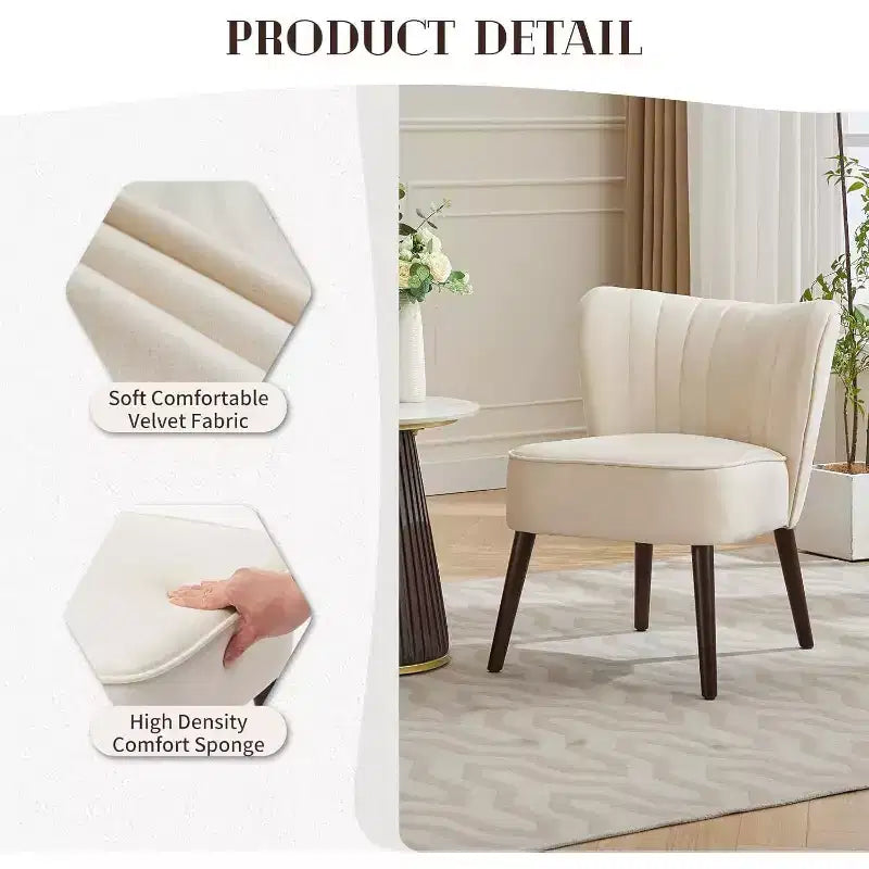 Fauteuil d'appoint Acekool Mid-Century