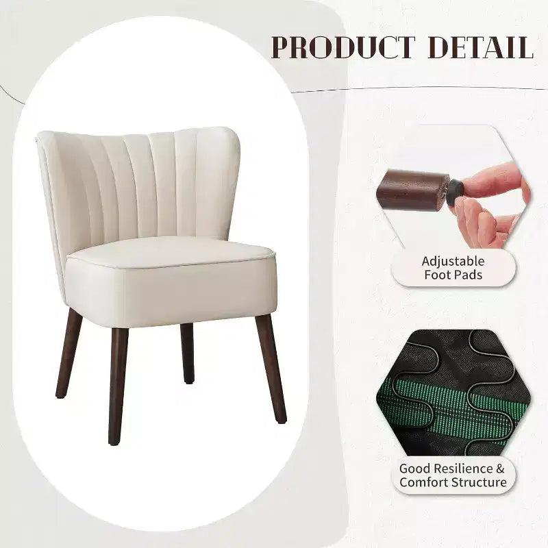 Fauteuil d'appoint Acekool Mid-Century