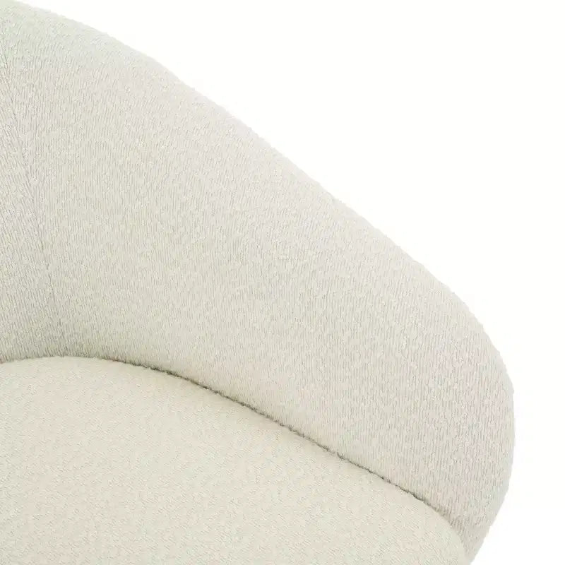 Christopher Knight Home Thane Fauteuil d'appoint pivotant moderne de style Mid-Century en velours côtelé
