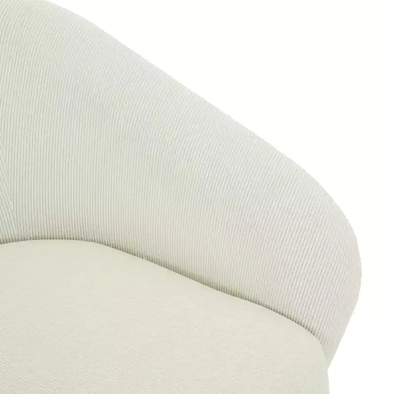 Christopher Knight Home Thane Fauteuil d'appoint pivotant moderne de style Mid-Century en velours côtelé