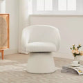 Christopher Knight Home Thane Mid-Century Modern Swivel Corduroy Upholstered Accent Chair
