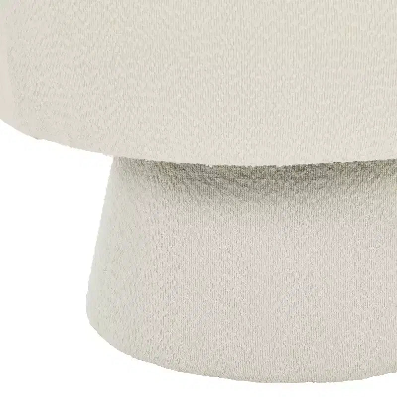 Christopher Knight Home Valhein Fauteuil contemporain pivotant à 360° rembourré en tissu bouclé