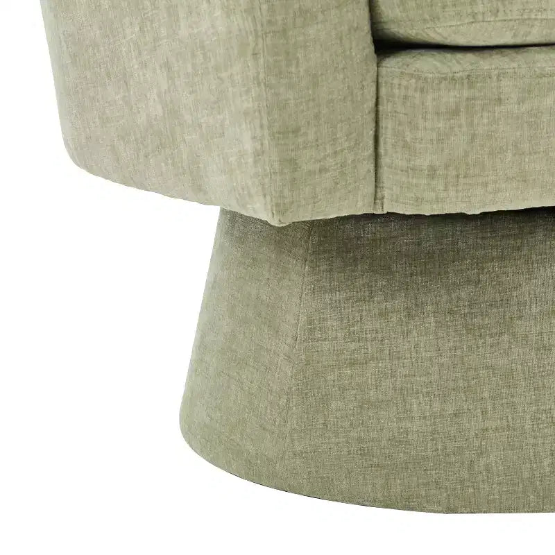 Christopher Knight Home Aether Contemporary 360 Swivel Chenille Upholstered Chair with Cushion