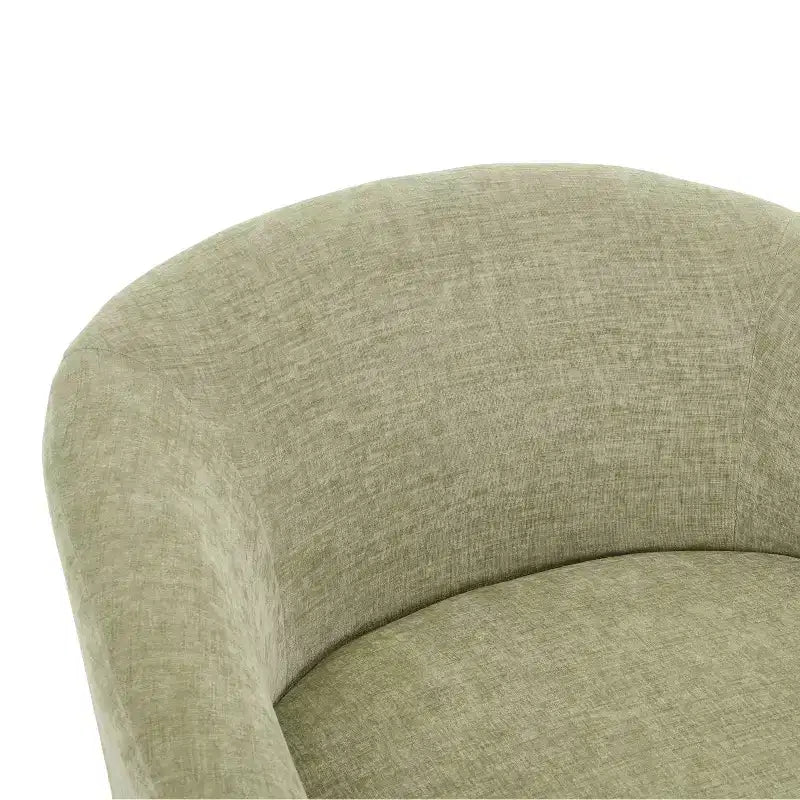 Christopher Knight Home Aether Contemporary 360 Swivel Chenille Upholstered Chair with Cushion