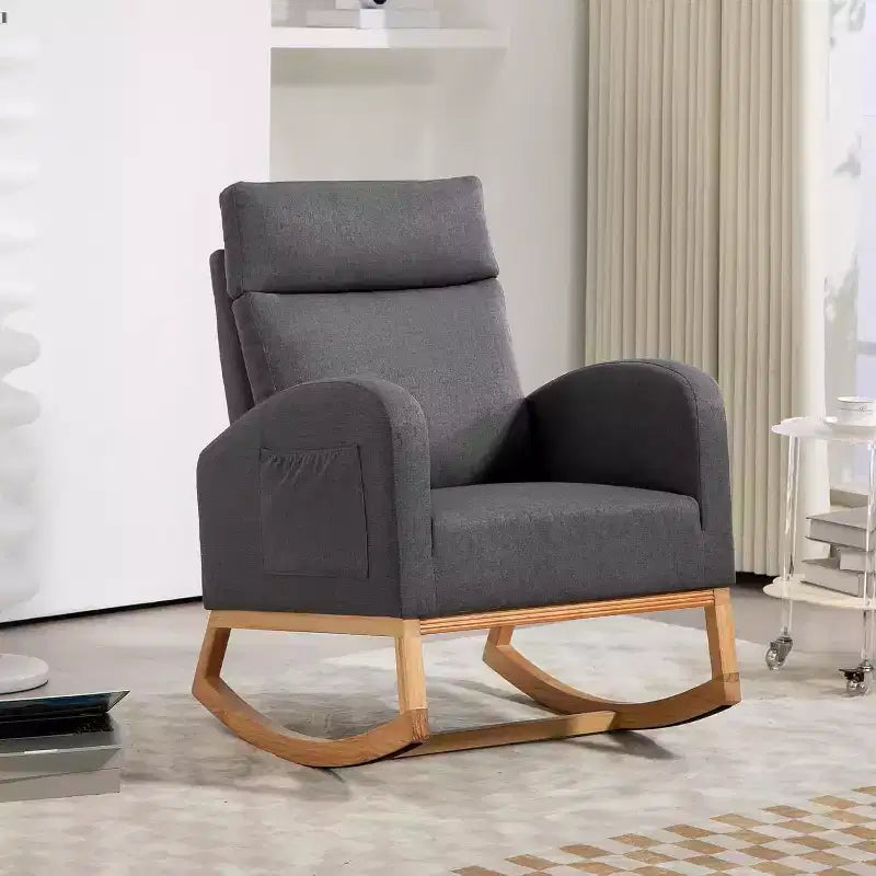 Fauteuil à bascule de puériculture Acekool avec rangement