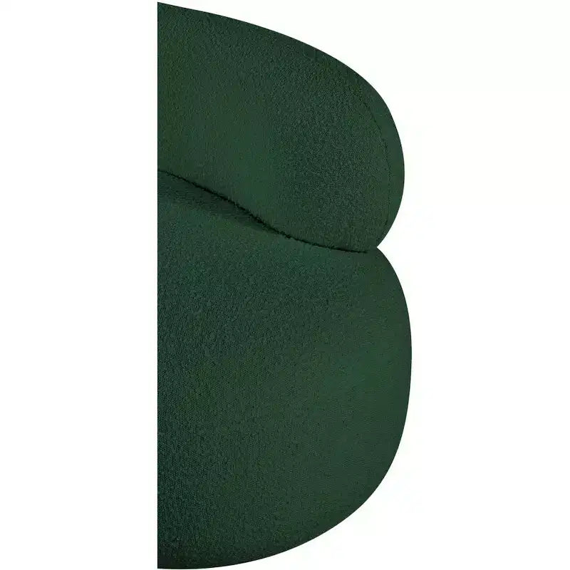 Meridian Furniture Fauteuil en tissu bouclette Venti