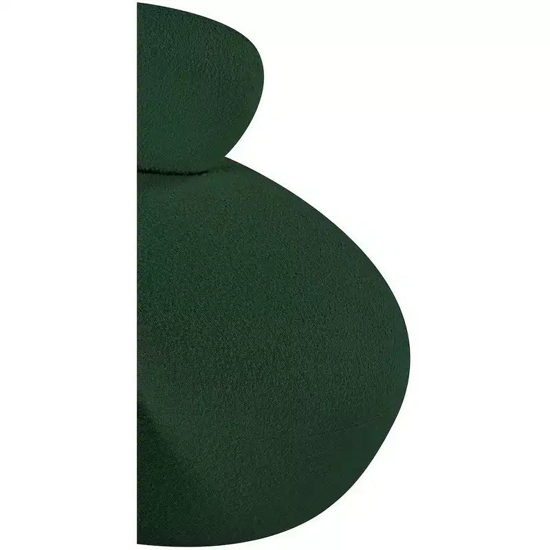 Meridian Furniture Fauteuil en tissu bouclette Venti